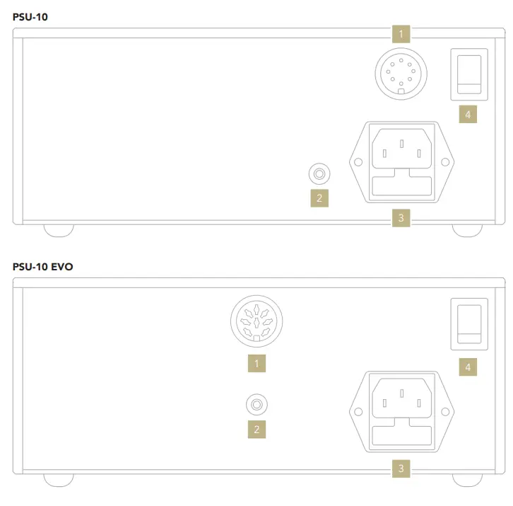 GOLD NOTE PSU-10 PSU-10 EVO Power Supply FIG (2)