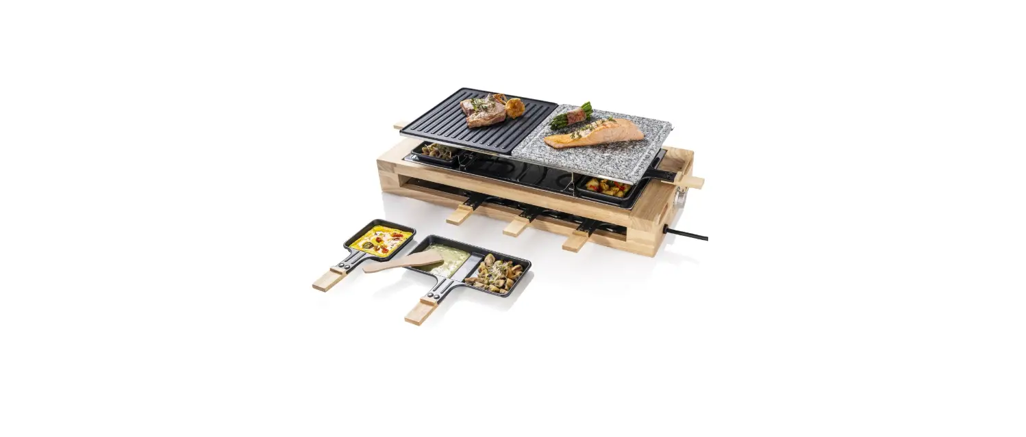 Bestron Arg300bw Raclette Xl With Natural Grill User Guide