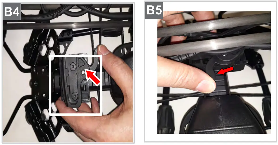 Detaching Quiver/Rotating Quiver