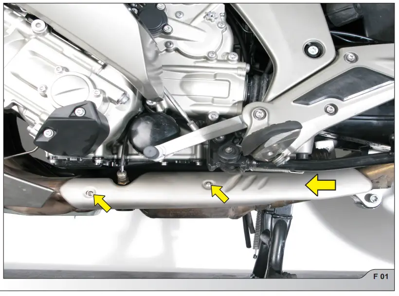 AKRAPOVIC BMW K1600GT Exhaust System - fig 1