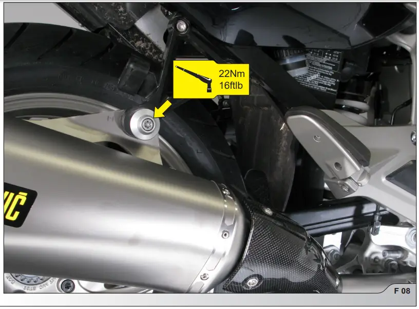 AKRAPOVIC BMW K1600GT Exhaust System - fig8