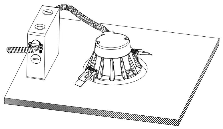 NICOR CLR62SWRVS9WH CLR Select Commercial Recessed LED Downlight fig 1