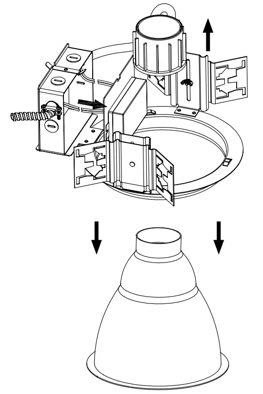 NICOR CLR62SWRVS9WH CLR Select Commercial Recessed LED Downlight fig 11