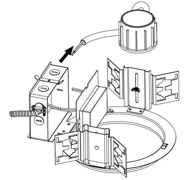 NICOR CLR62SWRVS9WH CLR Select Commercial Recessed LED Downlight fig 12