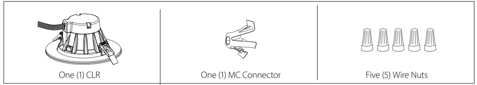 NICOR CLR62SWRVS9WH CLR Select Commercial Recessed LED Downlight fig 14