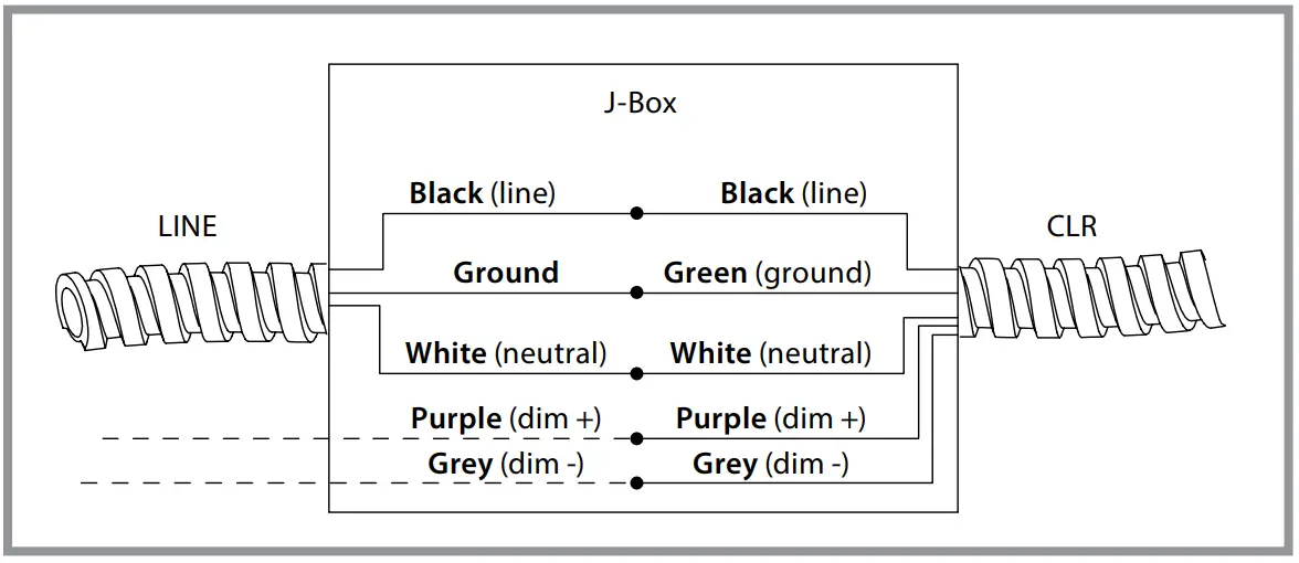 NICOR CLR62SWRVS9WH CLR Select Commercial Recessed LED Downlight fig 2