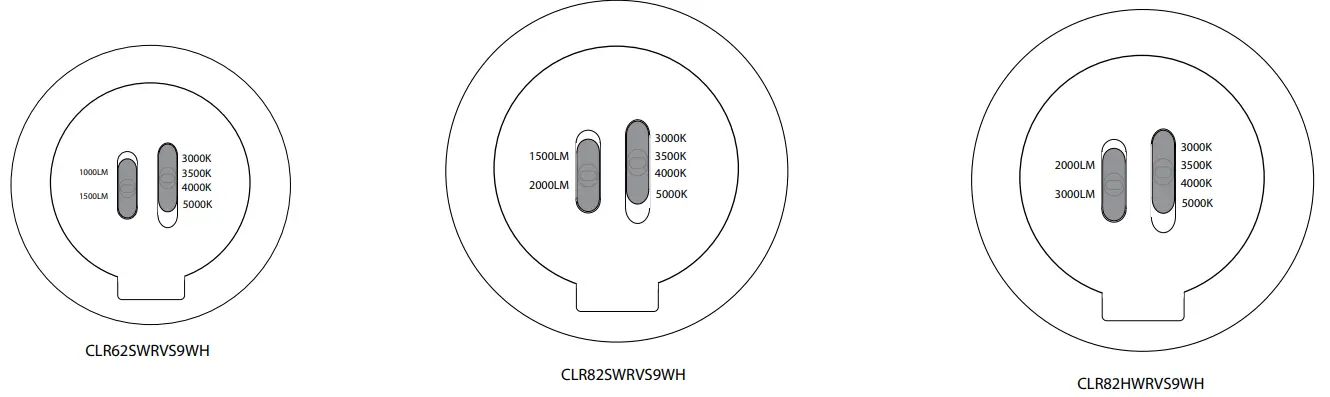 NICOR CLR62SWRVS9WH CLR Select Commercial Recessed LED Downlight fig 3