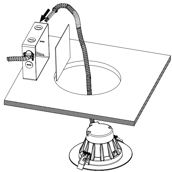 NICOR CLR62SWRVS9WH CLR Select Commercial Recessed LED Downlight fig 5