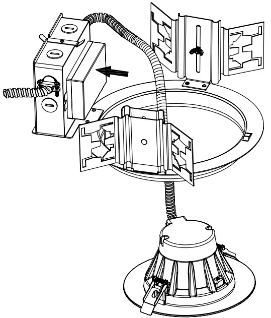 NICOR CLR62SWRVS9WH CLR Select Commercial Recessed LED Downlight fig 6
