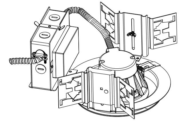 NICOR CLR62SWRVS9WH CLR Select Commercial Recessed LED Downlight fig 7