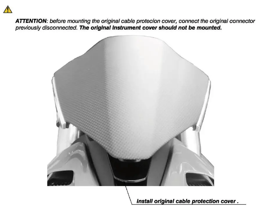 rizoma V2 2022 Headlight Fairing Ducati Streetfighter 5