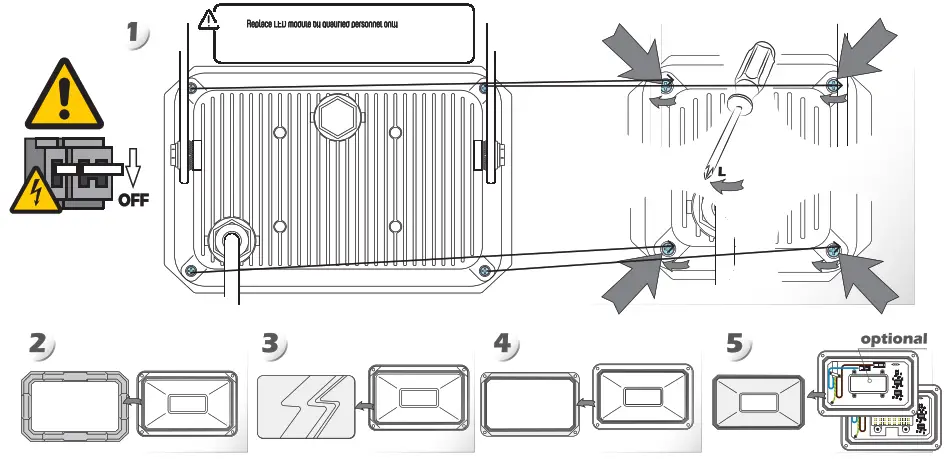 LED s Light 310700 Waterproof LED Floodlight LEDs Light - fig2