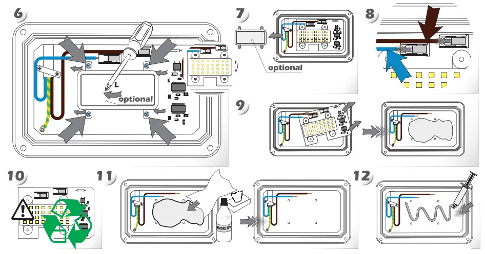 LED s Light 310700 Waterproof LED Floodlight LEDs Light - fig3