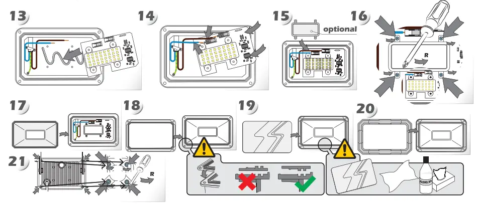 LED s Light 310700 Waterproof LED Floodlight LEDs Light - fig4
