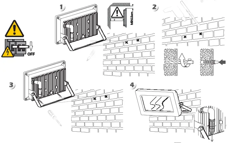 LED s Light 310700 Waterproof LED Floodlight LEDs Light