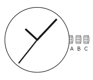 GRUPPO GAMMA MK II Peacemaker Men Watch - Fastening and Unfastening Crown