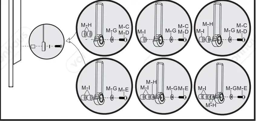VonHaus 3000115 Ultra Slim Picture Frame TV Bracket-fig14