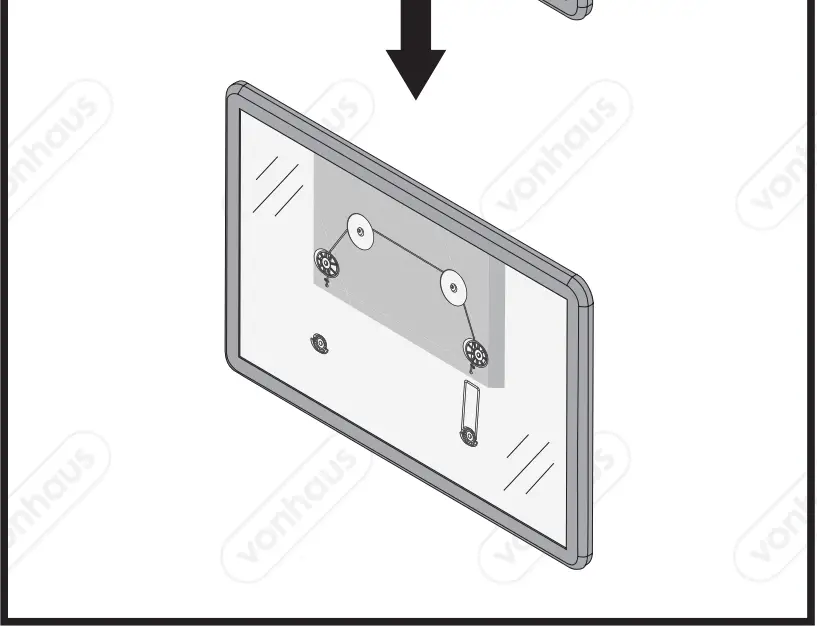 VonHaus 3000115 Ultra Slim Picture Frame TV Bracket-fig16