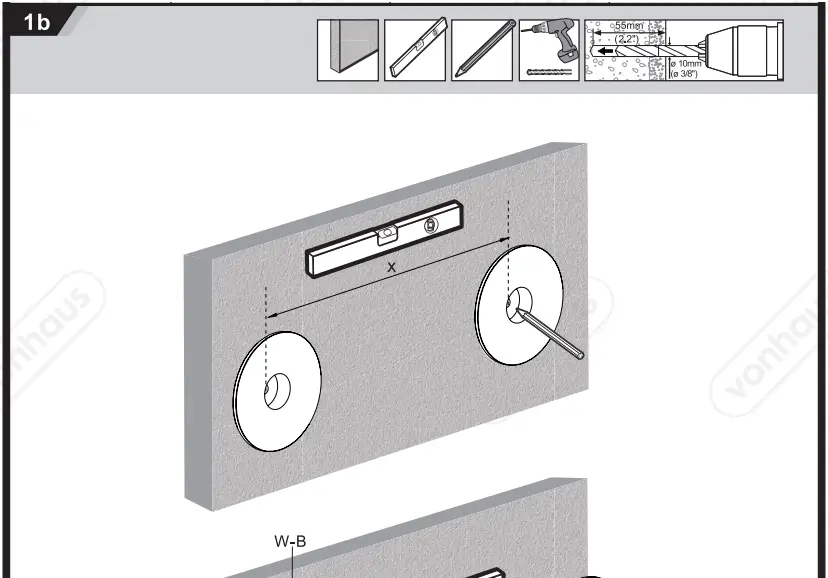 VonHaus 3000115 Ultra Slim Picture Frame TV Bracket-fig9