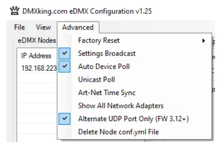 DMXking eDMX1 PRO Ethernet DMX Adapter-3