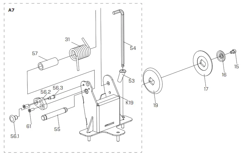iQ POWER TOOLS iQ360XT 230v 14 Inch Dust Control Table Saw - SAW MOUNT