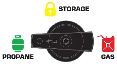 Selecting Propane Step 1