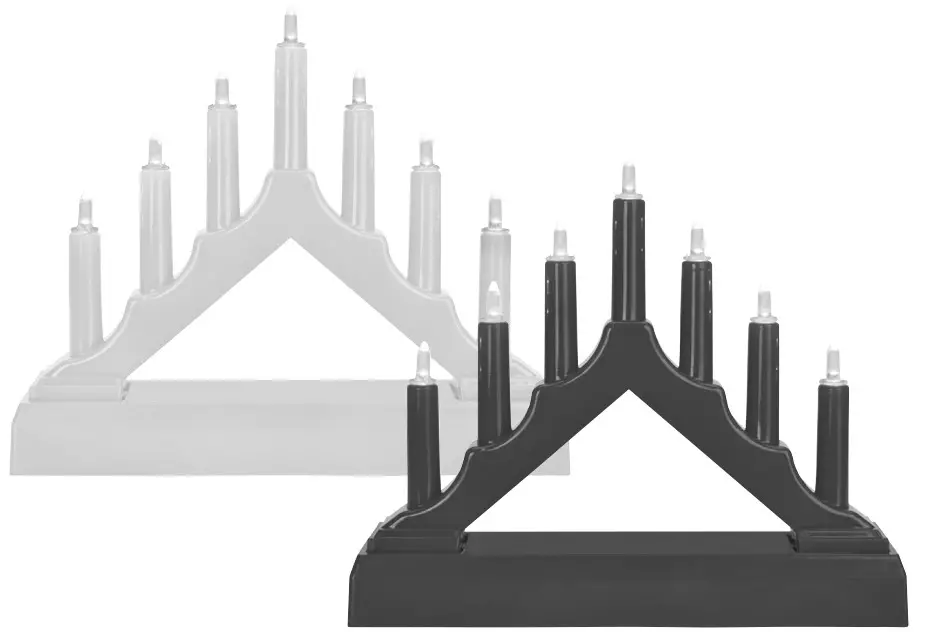 EKVIP 022336 Battery powered advent candlestick