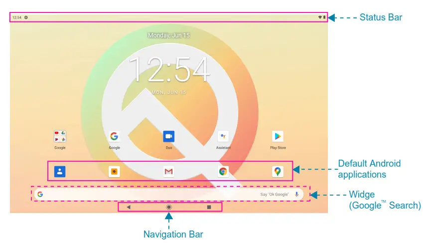 HANNspree HSG1415 HANNSPAD Tablet - screen