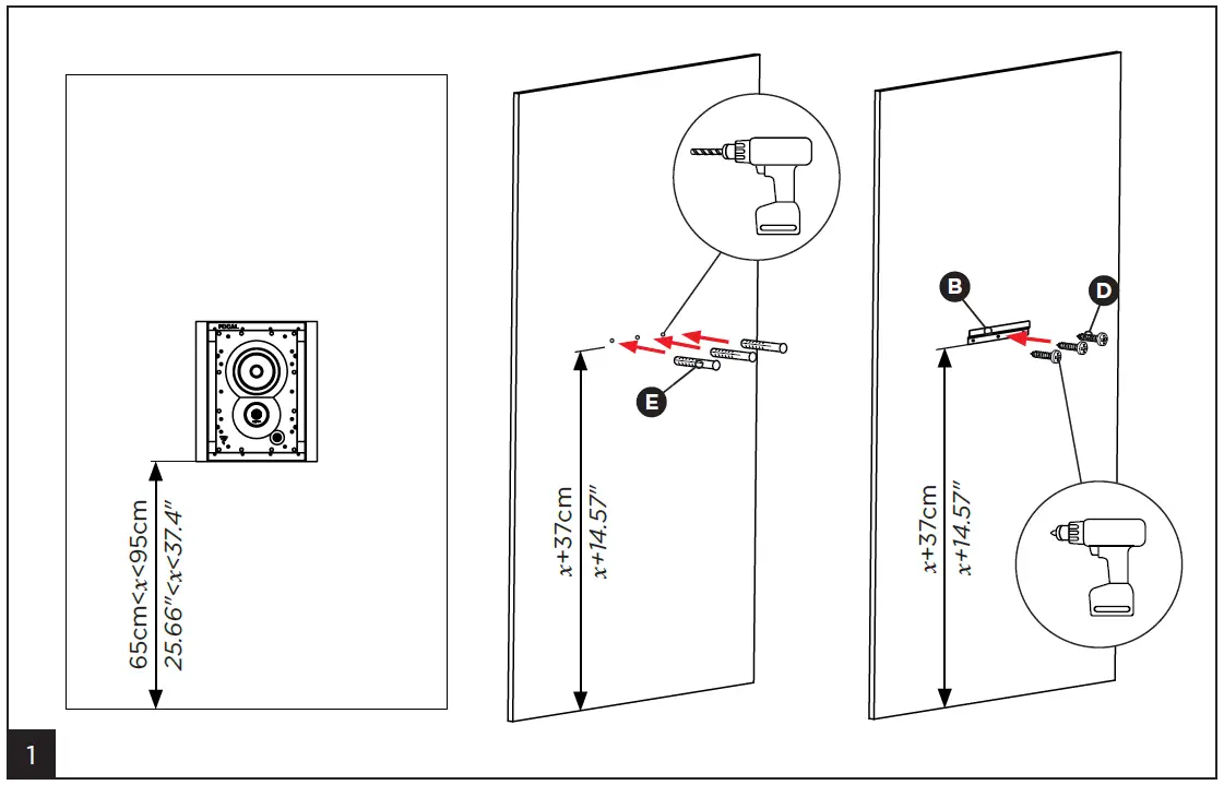 FOCAL-1000-IW6-On-Wall-Frame-fig-2