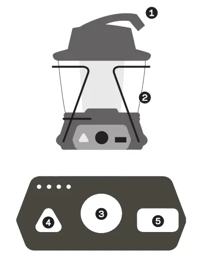 GOAL ZERO Lighthouse 600 Lantern and USB Power Hub - fig1