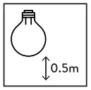 LUCiDE 54112120 LEX Flush Ceiling Light icon