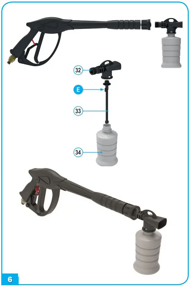 SIP INDUSTRIAL PH480-150 Hot Wash Pressure Washer - Fig 6