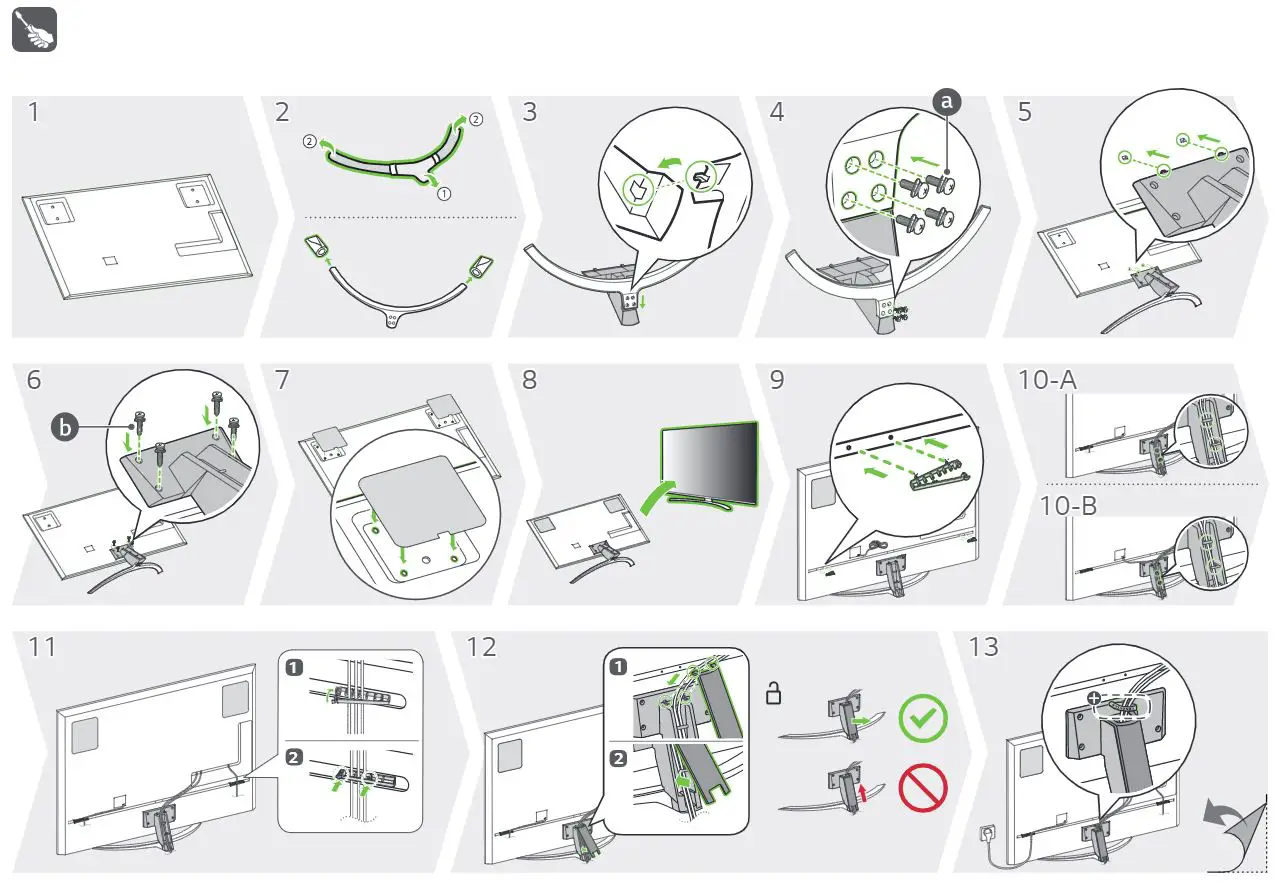 LG NANO96 NanoCell TV User Guide - Assembling