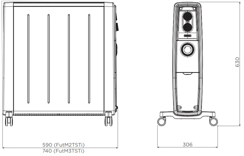 Dimensions & Range Info