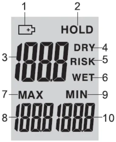 PeakTech 5201 Material Moisture Meter A03