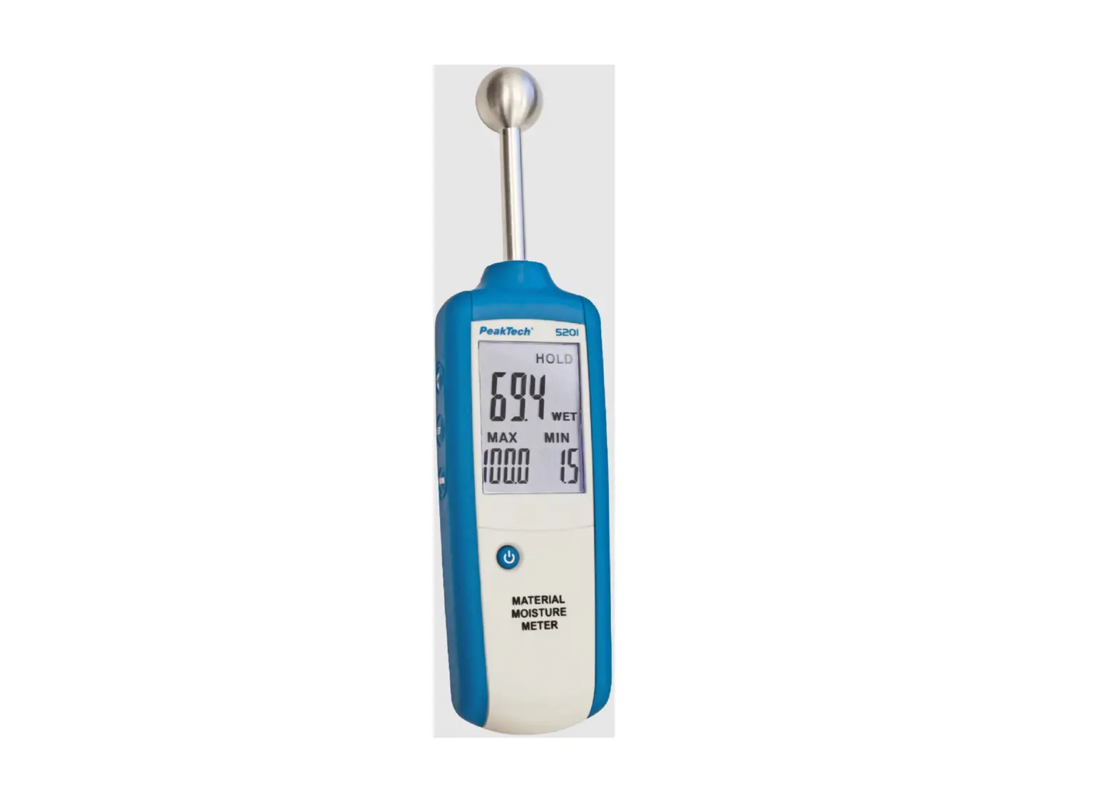 Peaktech 5201 Material Moisture Meter User Manual