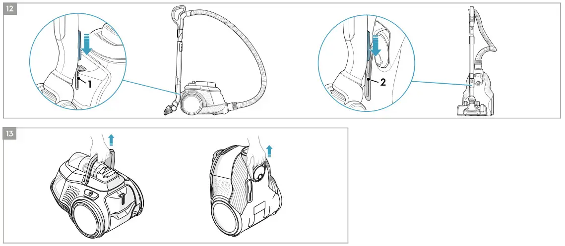 Electrolux Pure C9 Bagless Canister Vacuum Cleaner - Figure 3