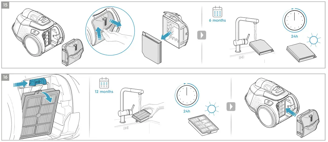 Electrolux Pure C9 Bagless Canister Vacuum Cleaner - Figure 5