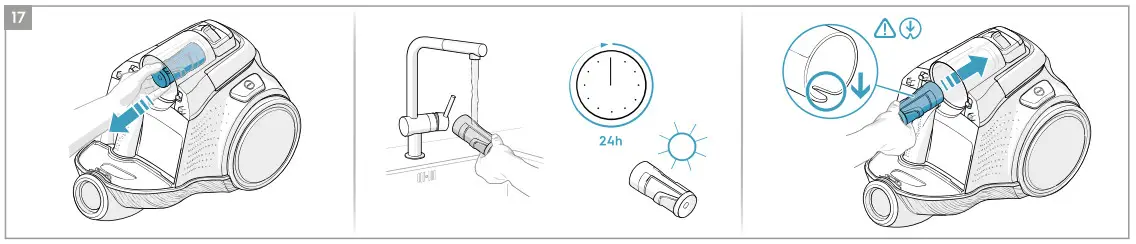 Electrolux Pure C9 Bagless Canister Vacuum Cleaner - Figure 6