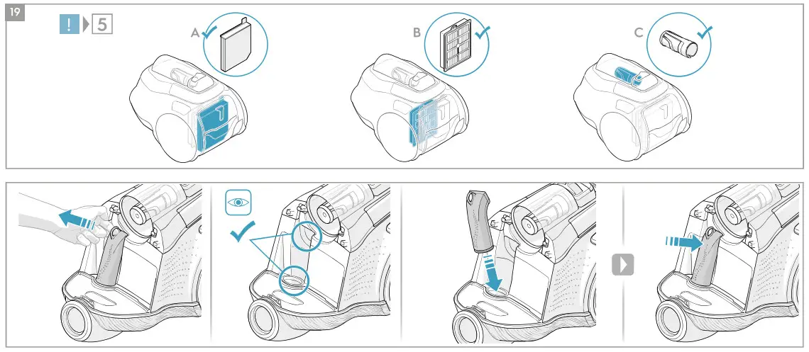 Electrolux Pure C9 Bagless Canister Vacuum Cleaner - Figure 8