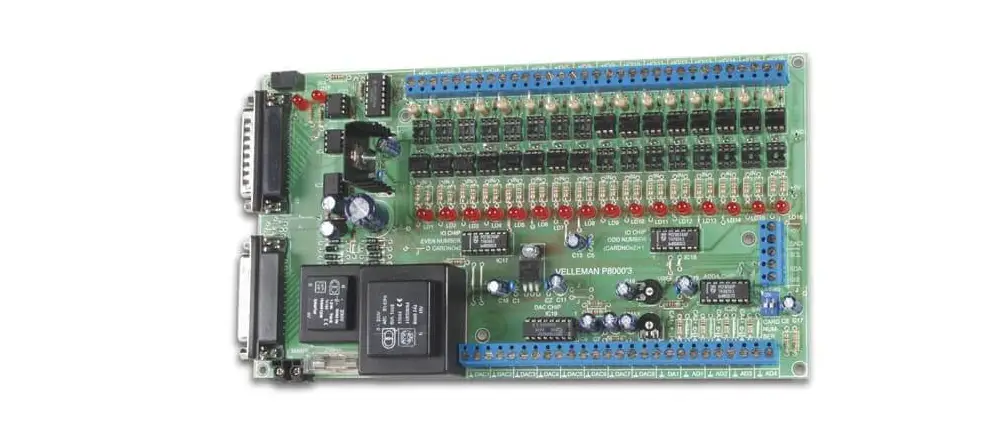 Velleman K8000 Computer Interface Board User Guide