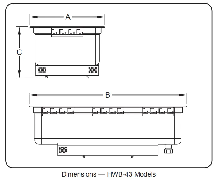 Hatco HWB-4QTD-208 Built-In Heated Wells fig 17