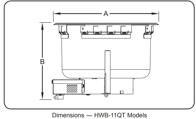 Hatco HWB-4QTD-208 Built-In Heated Wells fig 20
