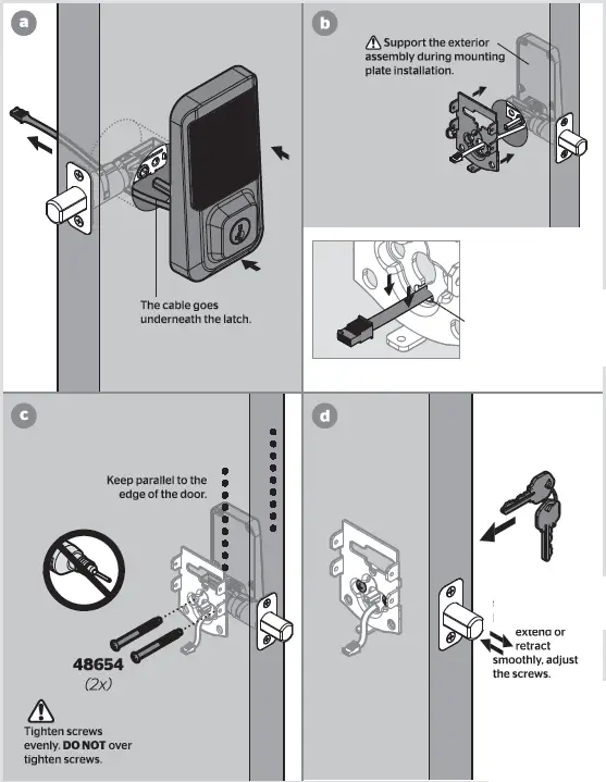 Kwikset 99390-001 Lock Keyless Touchscreen Smart Security - 17
