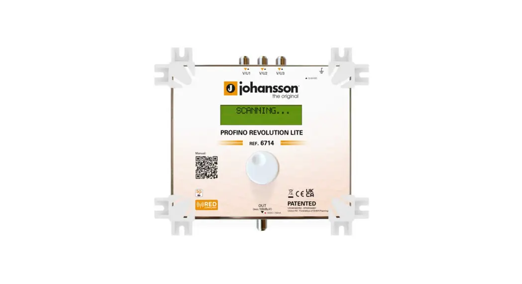 Johansson 6714 Profino Revolution Lite Amplifier User Manual Johansson 6714 Profino Revolution Lite Amplifier User Manual