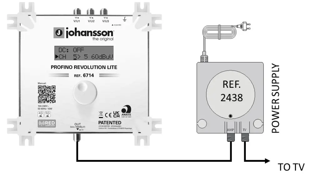 johansson 6714 Profino Revolution Lite Amplifier - fig2