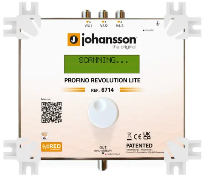 johansson 6714 Profino Revolution Lite Amplifier