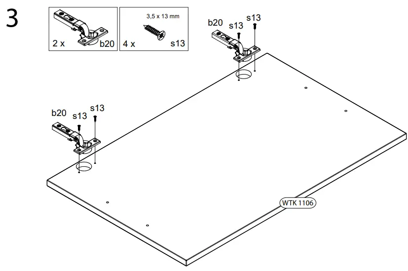 WASHTOWER WSUS45-11-S Base Cabinet-fig10