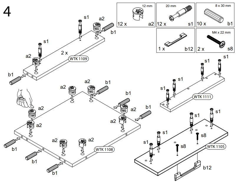 WASHTOWER WSUS45-11-S Base Cabinet-fig11