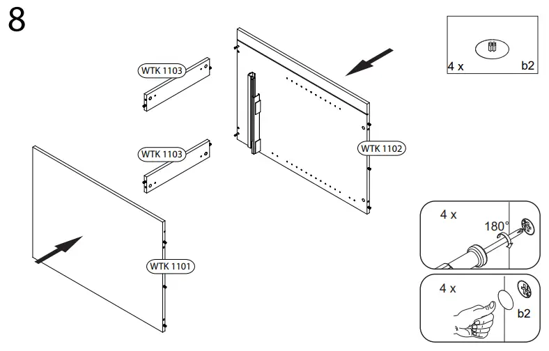 WASHTOWER WSUS45-11-S Base Cabinet-fig14